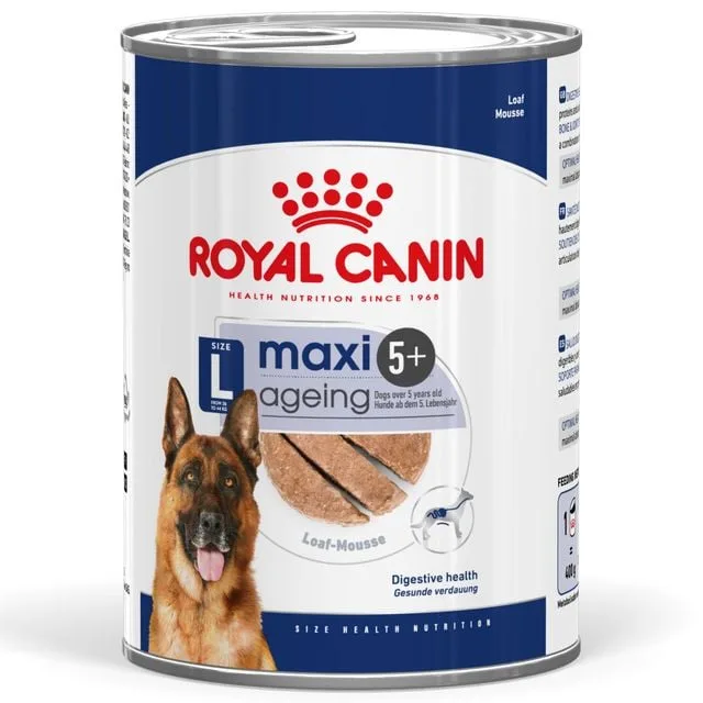 ROYAL CANIN Size Health Nutrition Maxi Ageing Loaf 410 g konzerva pro starší psy velkých plemen