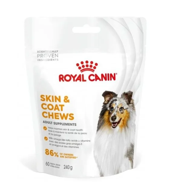 ROYAL CANIN Skin Coat Adult Dog Supplements 240g
