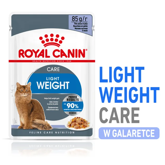 ROYAL CANIN Ultra Light Jelly 48x85g kapsičky pro kočky s nadváhou v želé