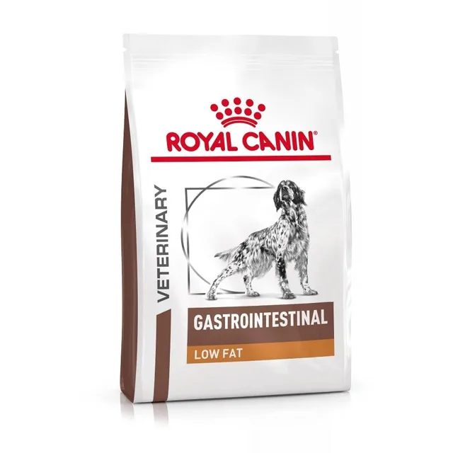 ROYAL CANIN Veterinary Diet Dog Gastrointestinal Low Fat 6 kg granule se sníženým obsahem tuku pro dospělé psy s onemocněním trávicího traktu