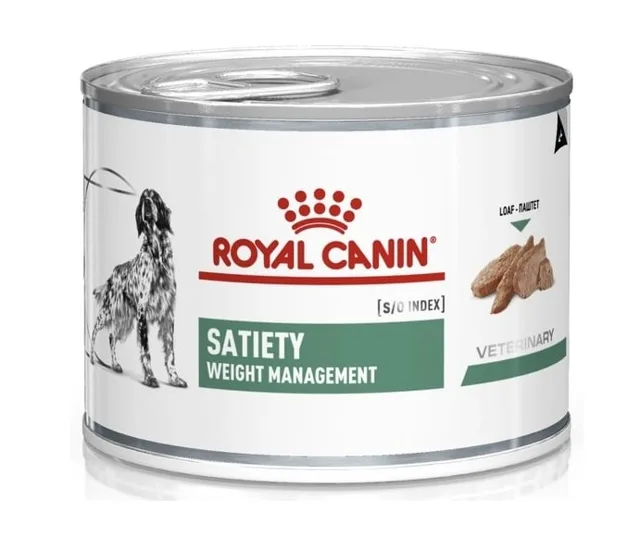 ROYAL CANIN Veterinary Health Nutrition Dog Satiety konzerva 195g
