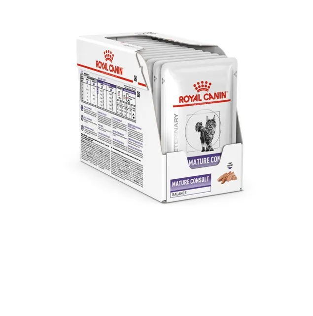 ROYAL CANIN VHN Cat Mature Consult Balance Loaf 12x85g