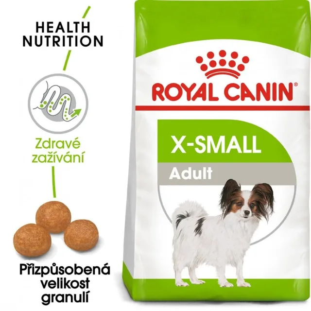ROYAL CANIN X-Small adult 3 kg granule pro dospělé trpasličí psy