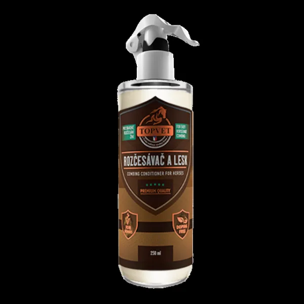 Rozčesávač a lesk pro koně 250 ml - Green idea