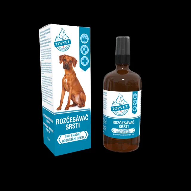 Rozčesávač srsti pro psy 100 ml – Green idea