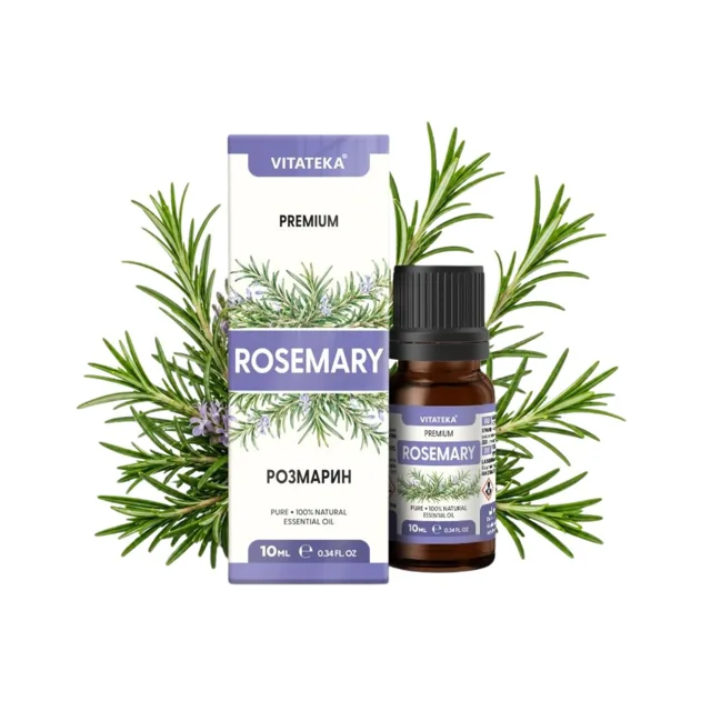 Rozmarýnový esenciální olej 100 % - 10 ml - Vitateka