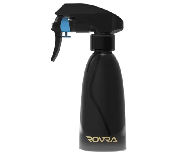 Rozprašovač na vodu Rovra Mist Spray Bottle Fine Atomization - 200 ml, černý + dárek zdarma