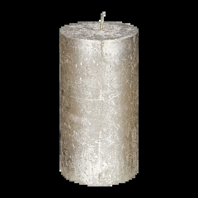 RUBIN Rustikální svíčka 130/70 champagne