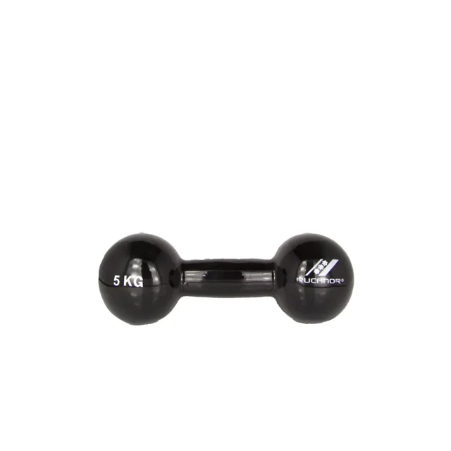 Rucanor Dumbbell činky, Barva: černá, Váha: 5 Kg