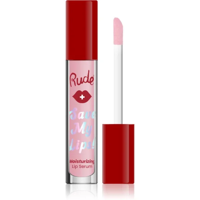 Rude Cosmetics Save My Lips hydratační sérum na rty odstín Cherry 3.4 ml