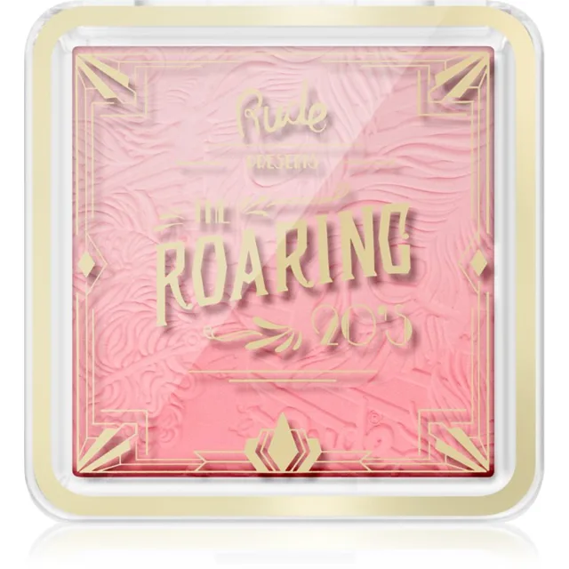 Rude Cosmetics The Roaring 20's Ombre Blush pudrová tvářenka odstín Glamorous 10 g