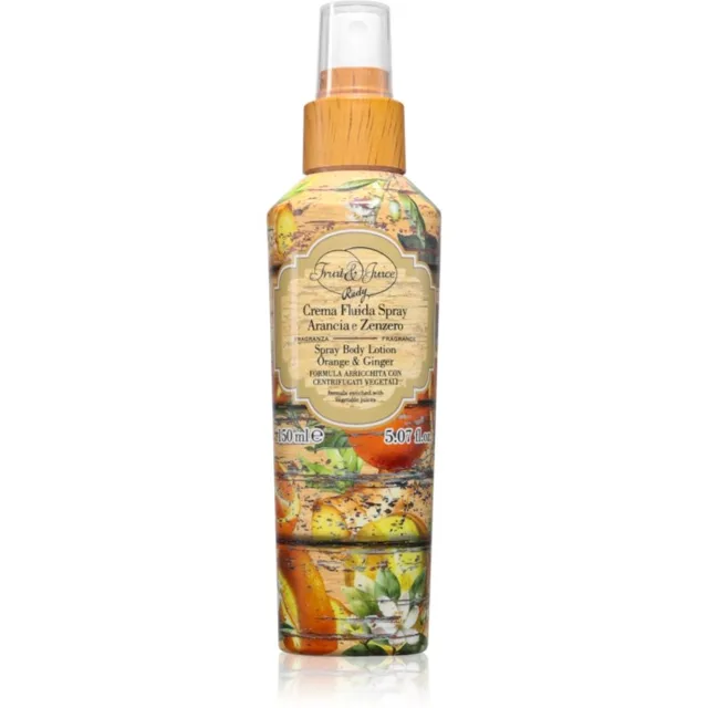Rudy - Le Maioliche Orange and Ginger tělový sprej 150 ml