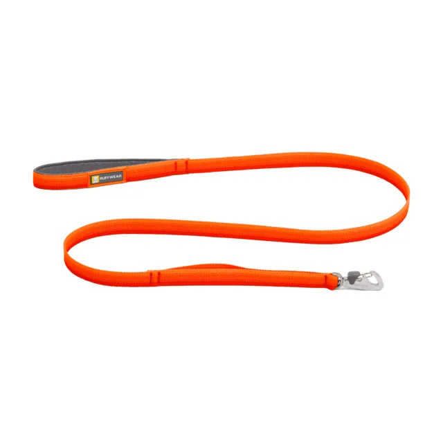 Ruffwear Front Range obojek, oranžový - vodítko Blaze Orange - 1,5 m