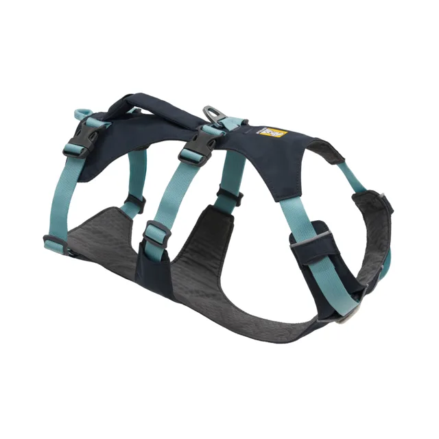 Ruffwear postroj Flagline, Basalt Grey - velikost S: obvod hrudníku 56 - 69 cm