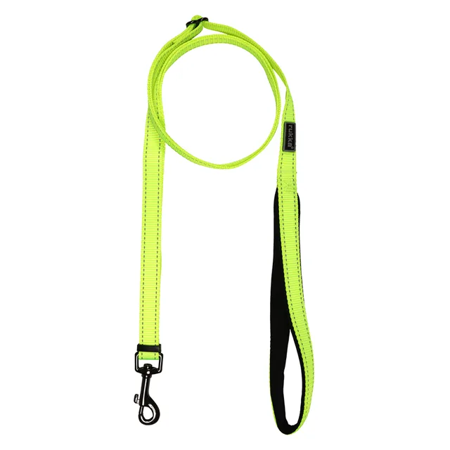 Rukka® Bliss neonové vodítko, žluté - vel. M: 200 cm délka, 20 mm šířka