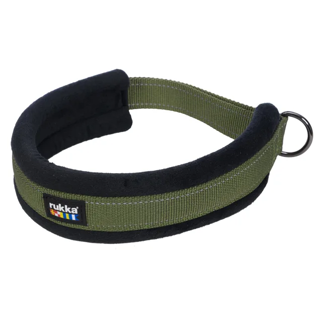 Rukka Bliss X Slip obojek, olivový - velikost M: cca 35 cm obvod krku