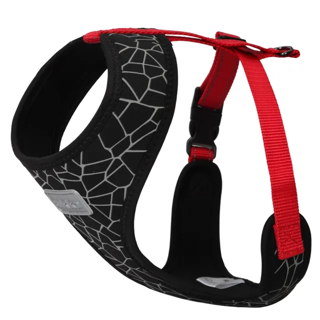 Rukka® Cube Mini postroj, červený - velikost L: obvod hrudníku 48 - 72 cm