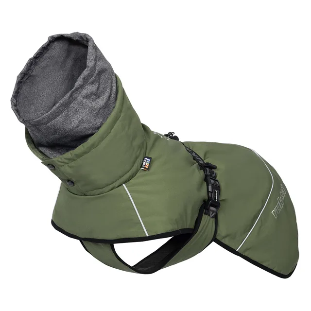 Rukka® kabát pro psy Warmup, olivový - délka zad cca 35 cm