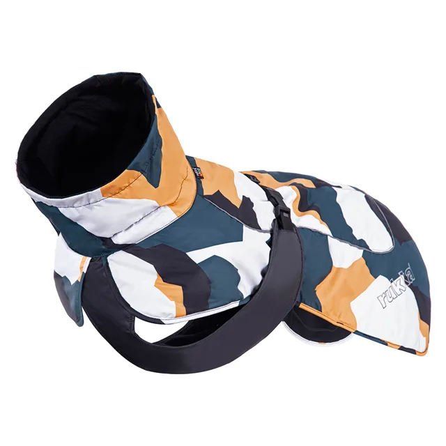 Rukka® Stormy kabát pro psy, maskáčový - délka zad cca 47 cm (velikost 45)