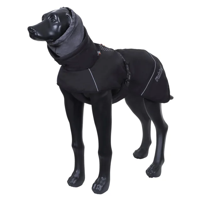 Rukka® Warmup kabát pro psy 2.0, černý - velikost: délka zad cca 60 cm