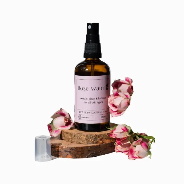 Růžová voda 100% BIO přírodní - Herbatica - 100 ml Objem: 50 ml