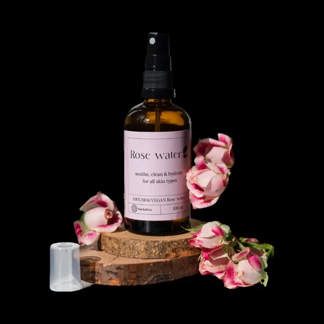 Růžová voda 100% přírodní - Herbatica - 100 ml Objem: 50 ml
