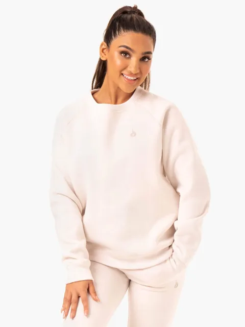 Ryderwear Dámská mikina Adapt Boyfriend Ivory