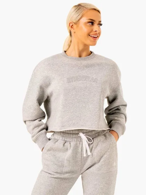 Ryderwear Dámská mikina Ultimate Fleece Grey
