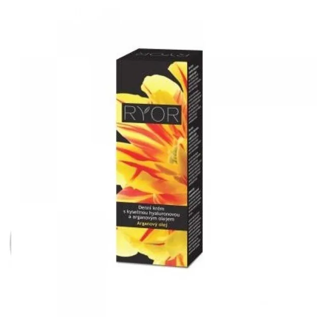 RYOR Arganový Noční krém s hedvábím beta-glukanem 50 ml