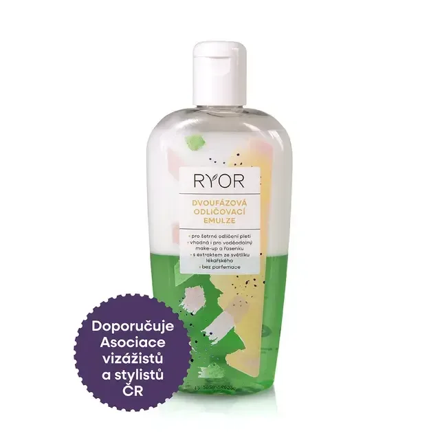 Ryor dvoufázová odličovací emulze pro všechny typy pleti 300 ml
