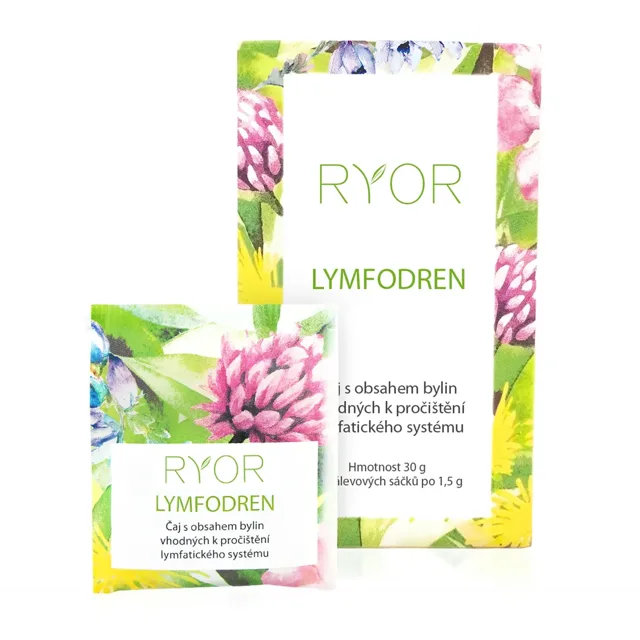 RYOR Lymfodren bylinný čaj 20x1.5g