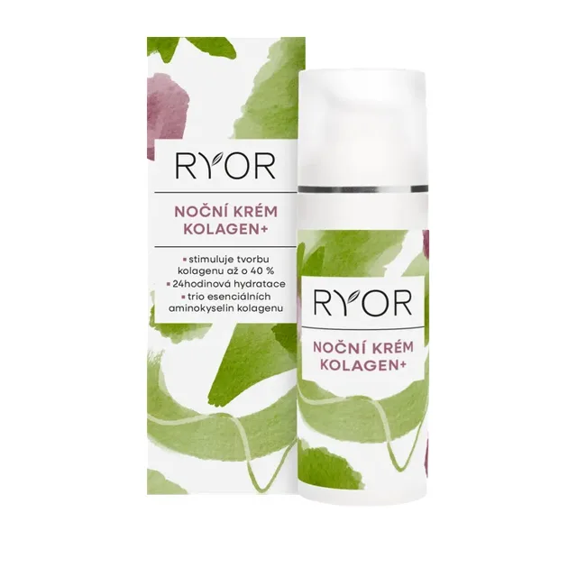 RYOR Noční pleťový krém Kolagen+ 50 ml