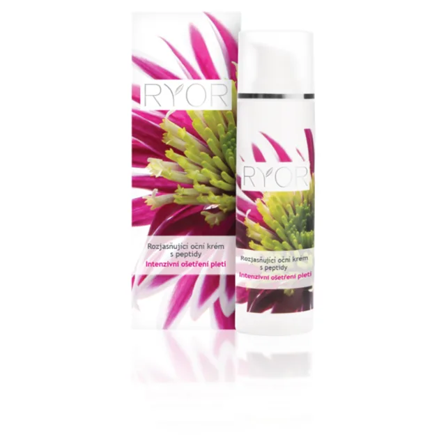 RYOR Rozjasňující Oční krém s peptidy 30 ml