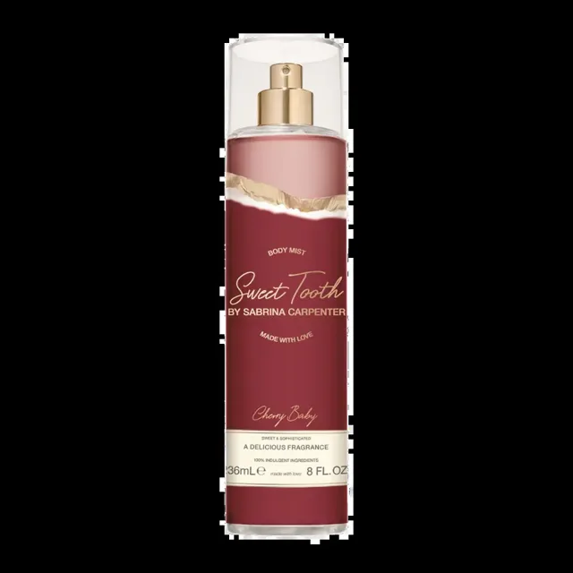 S.CARPENTER Tělový sprej Sweet Tooth Cherry Baby 236 ml