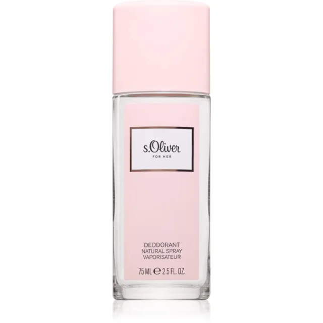 s.Oliver For Her deodorant s rozprašovačem pro ženy 75 ml