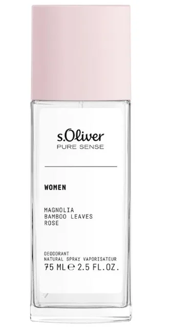 s.Oliver Pure Sense Women - deodorant s rozprašovačem 75 ml