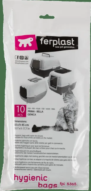 Sáčky do toalety Ferplast 50x45cm 10ks