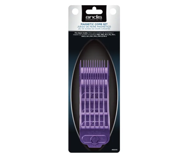 Sada magnetických nástavců Andis Magnetic Comb Set - 5 ks (66345) + dárek zdarma