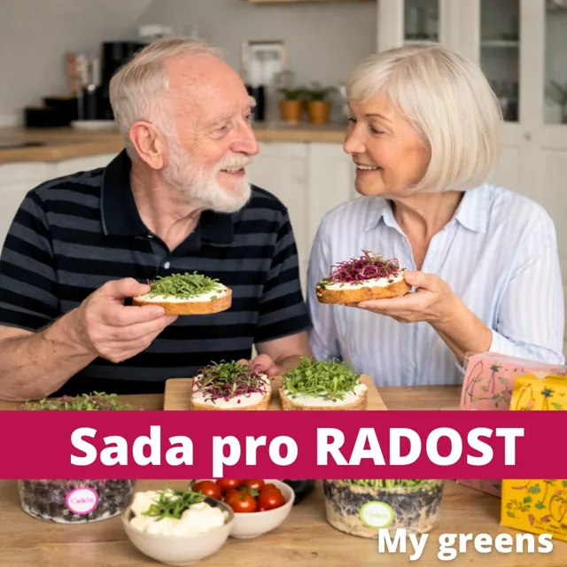 Sada na pěstování mikrozeleniny pro RADOST