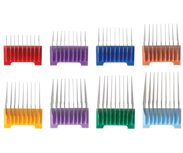 Sada náhradních kovových nástavců Wahl Stainless Steel Attachments Combs 3027903 - 8 ks + dárek zdarma