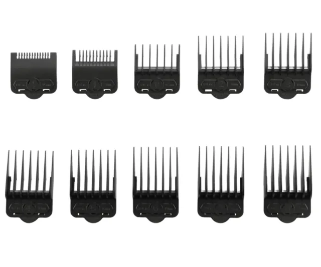 Sada náhradních magnetických nástavců Supreme Trimmer Premium Magnetic Clipper Guards CMG100 - 10 ks (CMG100/B) + dárek zdarma