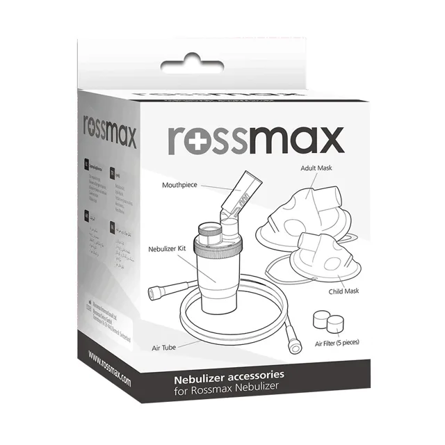 Sada příslušenství NB_AC_002_RM pro kompresorové inhalátory Rossmax