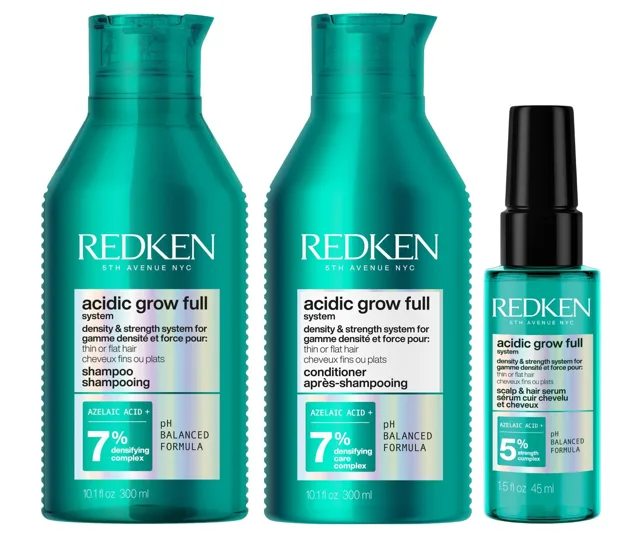 Sada pro hustotu a objem jemných, zplihlých a normálních vlasů Redken Acidic Grow Full System + sérum 45 ml zdarma + dárek zdarma