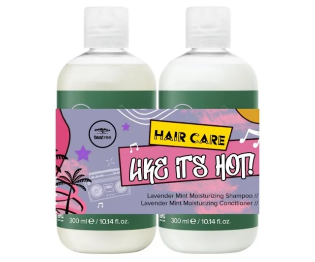 Sada pro hydrataci vlasů Paul Mitchell Tea Tree Lavender Mint Like It's Hot + dárek zdarma