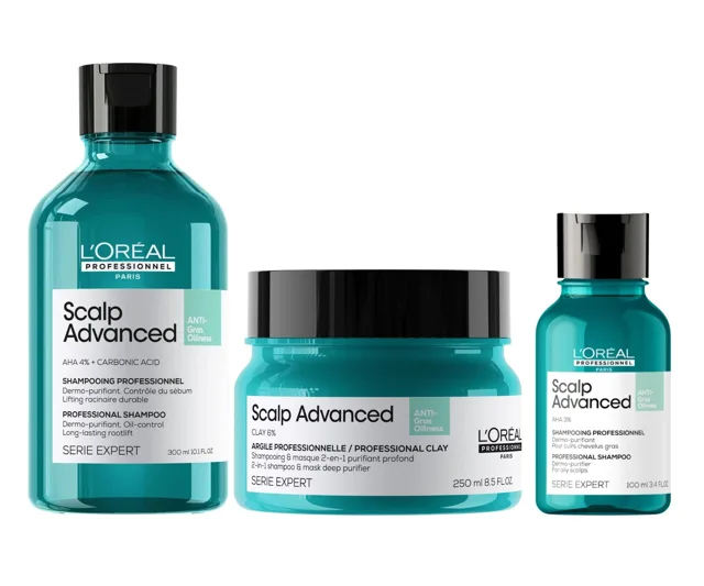 Sada pro mastící se vlasovou pokožku Loréal Professionnel Scalp Advanced + šampon 100 ml zdarma - L’Oréal Professionnel + dárek zdarma
