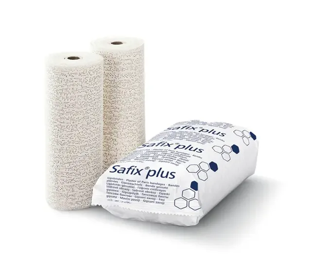 Safix Plus Obinadlo sádrové 8cm x 3m x 2 ks