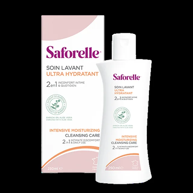 SAFORELLE ULTRA hydratační gel pro intimní hygienu 250 ml
