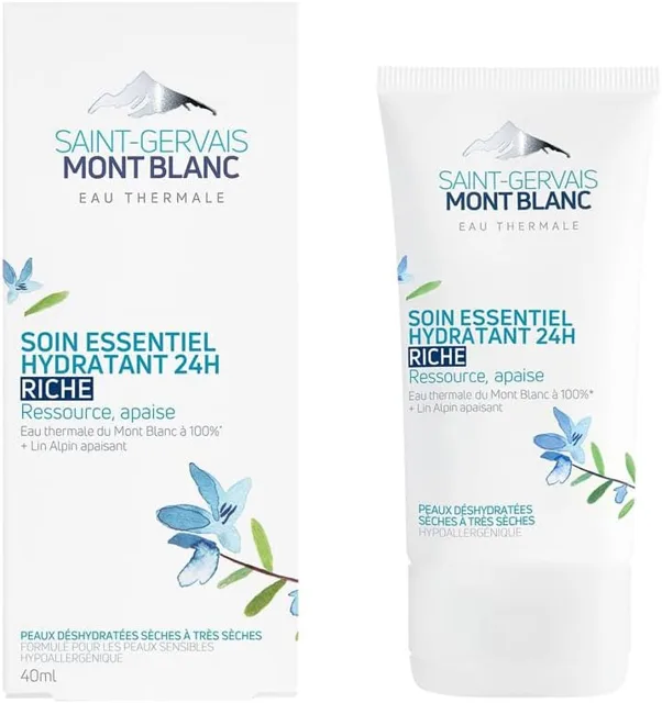 Saint-Gervais Mont Blanc - 24H hydratační péče pro suchou až velmi suchou pleť - 40 ml