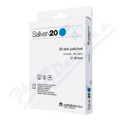 SALIVER-20 Kožní náplasti 20ks