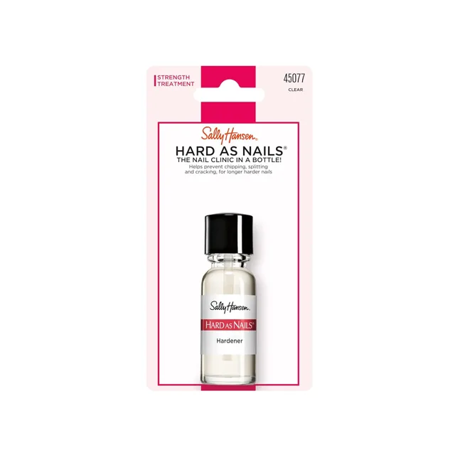 Sally Hansen Hard As Nails Clear 13 ml  (zvýrazňovač nehtů)